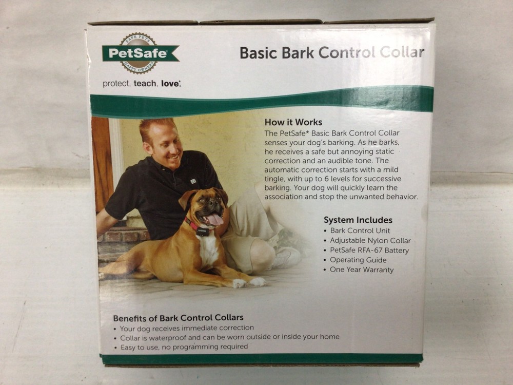 Pet Safe Basic Bark Collar Static Correction NIB