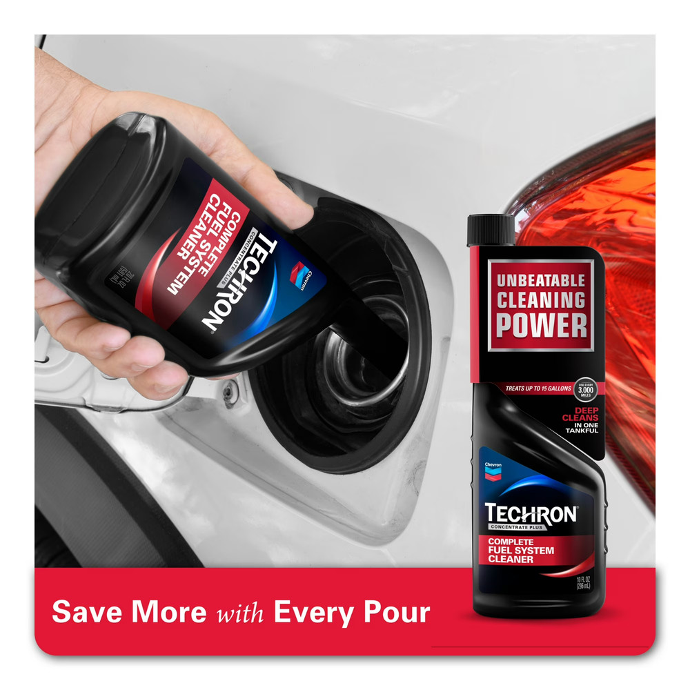 Chevron Techron Complete Fuel System Cleaner, 10 oz, 5 pack