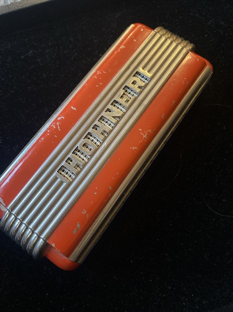 Early Art Deco Hohner Harmonica G&C