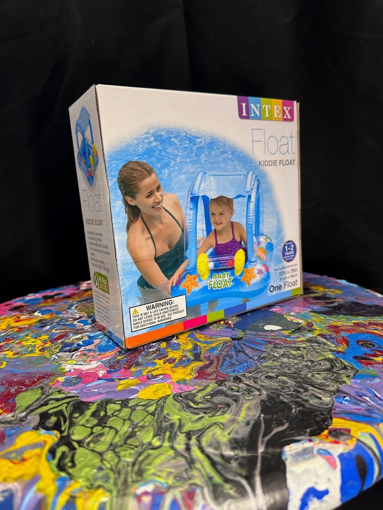 Intex Kiddie Float with canopy shade