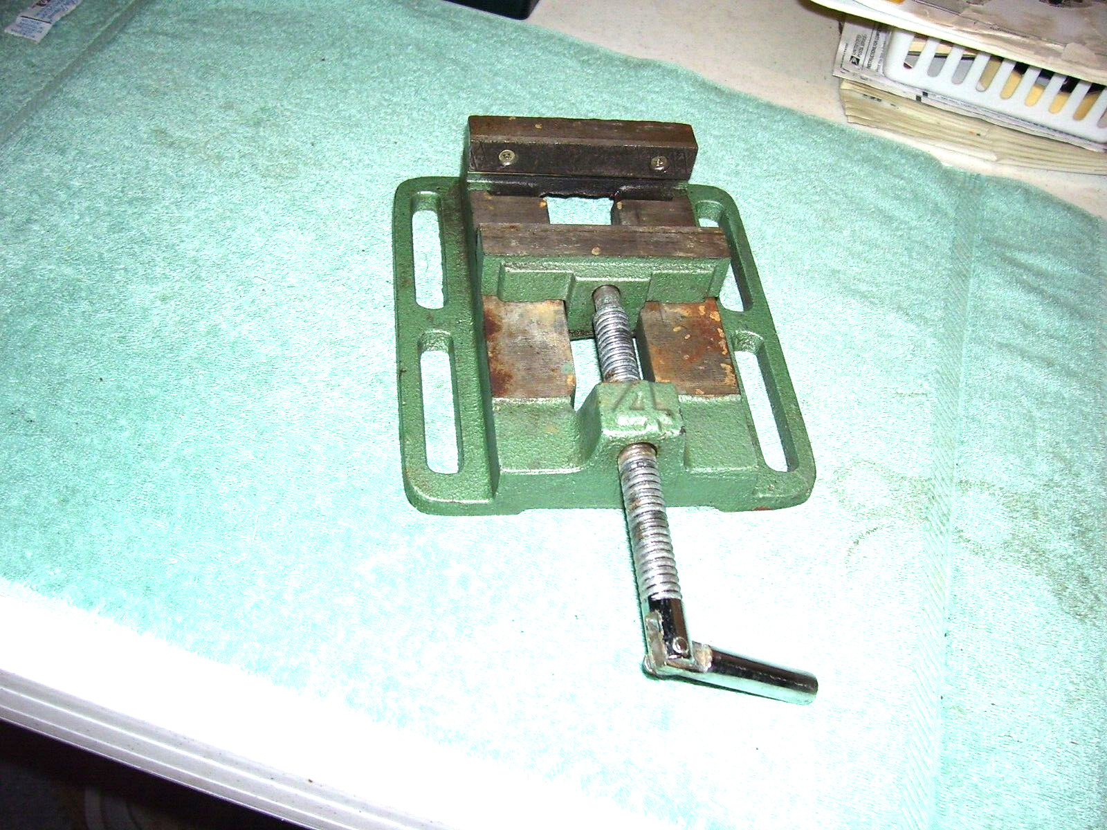 PITTSBURGH 4" JAW CAPACITY DRILL PRESS VISE P30999