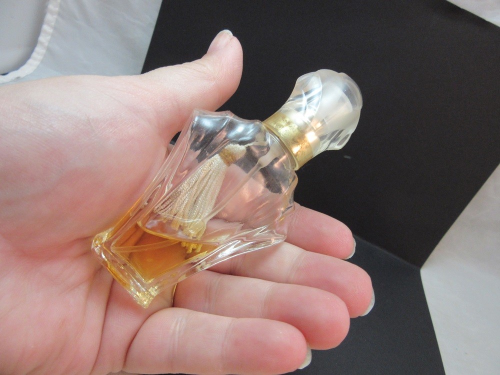 St. Moritz .5 oz mini EDP Parfum perfume bottle. Some left