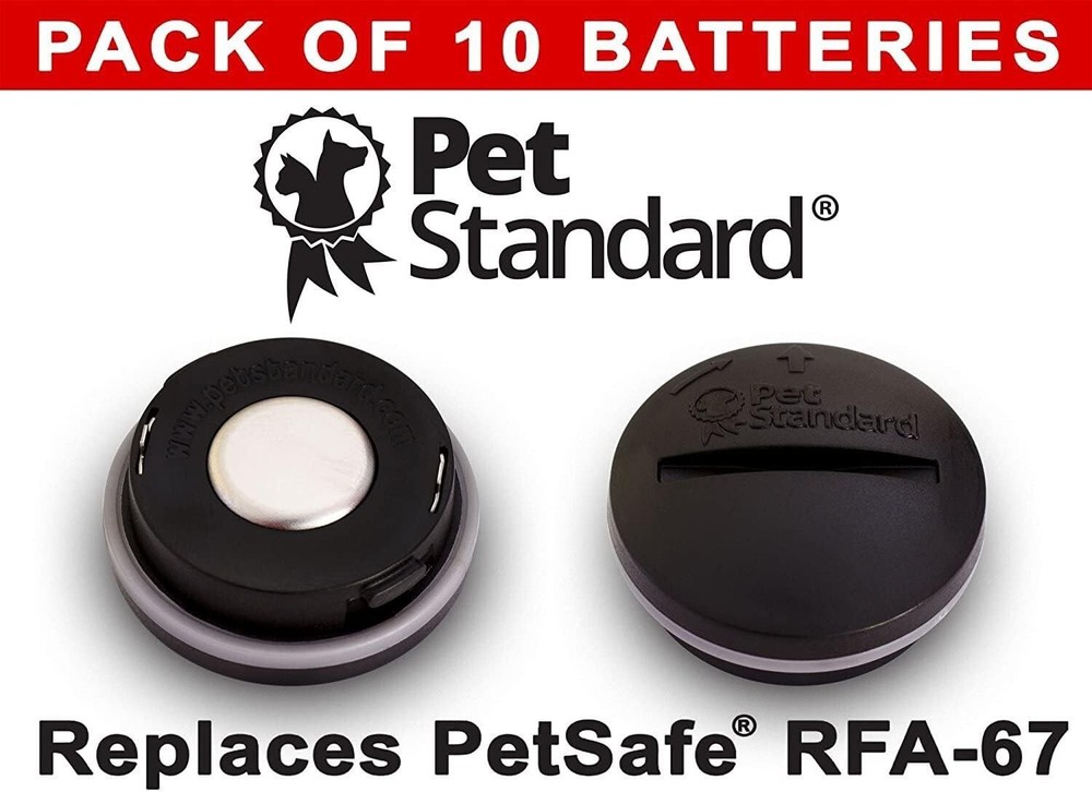 Safe Compatible RFA-67 Replacement Battery 10 pack