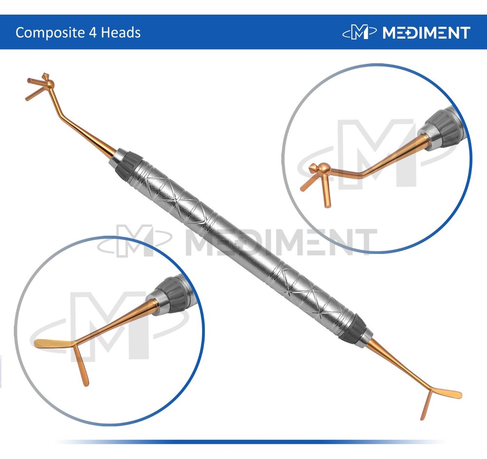Dental Multi-Function Composite Filling Instruments Non-Stick Titanium Coated