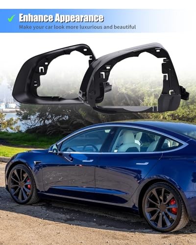 Mirror Frame, Driver Side/Left Side Mirror Cover Housing model 3 driver side