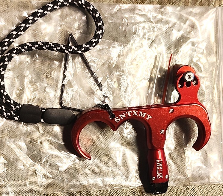 Compound Bow Release Aid | 360° Rotating Thumb Release & 3-Finger Archery Rel...