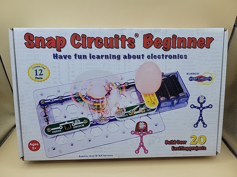 Snap Circuits Beginners SCB-20 Electronics Exploration Kit Projects Kids 16