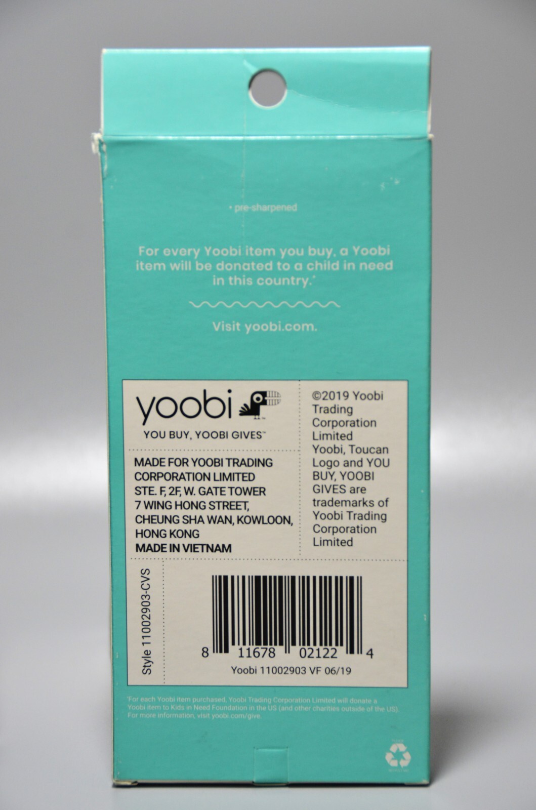 Yoobi Backpack Pencil Case Blue Abstract And 24 Pack No 2 Pencils Multicolor