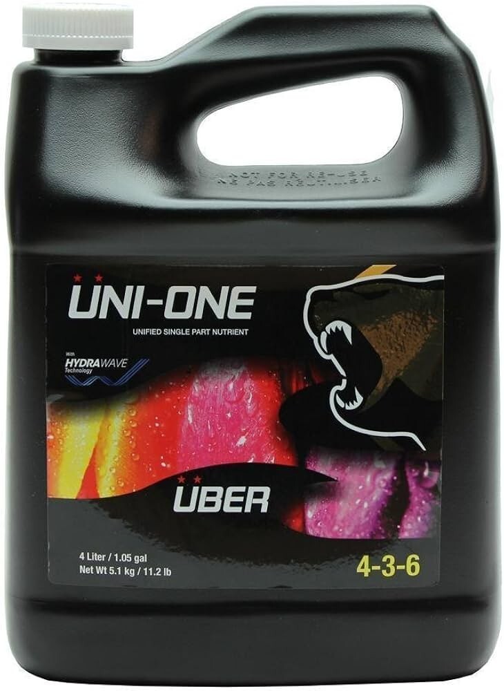 Uber UNI-ONE - One Part Base Nutrient - 1 Gallon