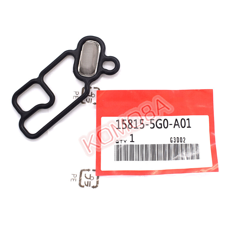 Fit Honda 15815-5G0-A01 VVT Variable Timing Spool Solenoid Valve Gasket Filter