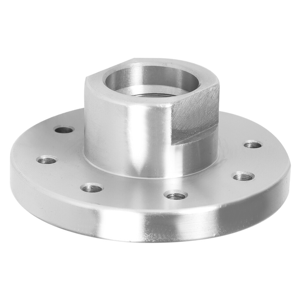 3-Inch Steel Face Plate Woodworking Lathe Faceplate For 1" x 8 Tpi Spindle