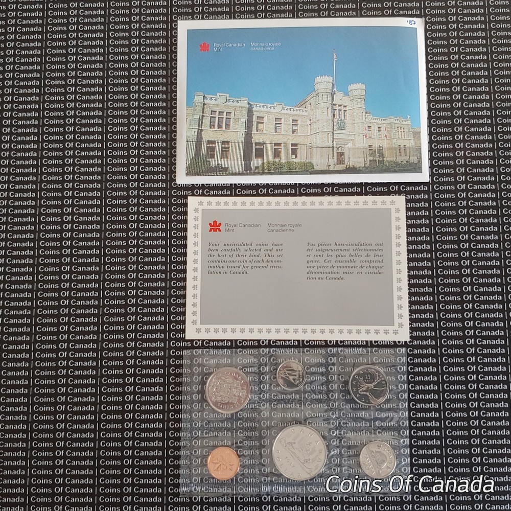 1987 Canada Prooflike 6 Coin Original Set Multiple Sets Available #coinsofcanada