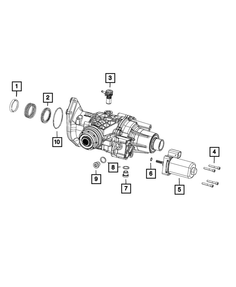 Genuine Mopar O Ring 68415352AA