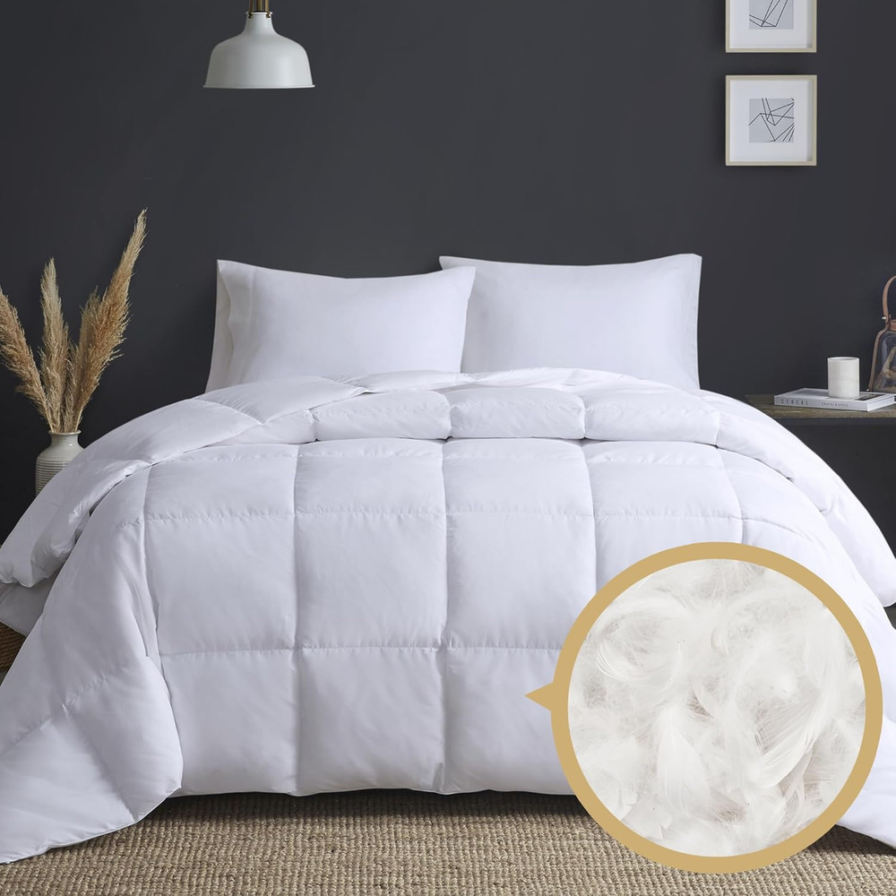 True North Oversized King Comforter Set - Heavyweight Goose Down Bedding