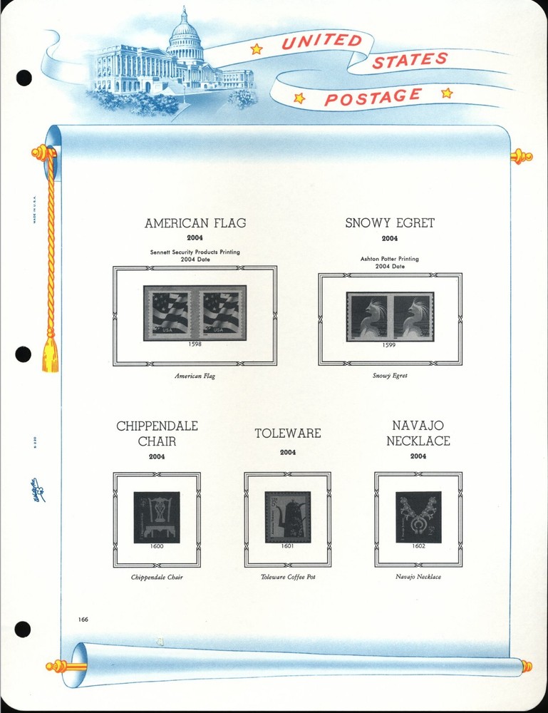 WHITE ACE US Regular Issue Singles & Coil Pairs Album Supplement RSC-28,29,30,31
