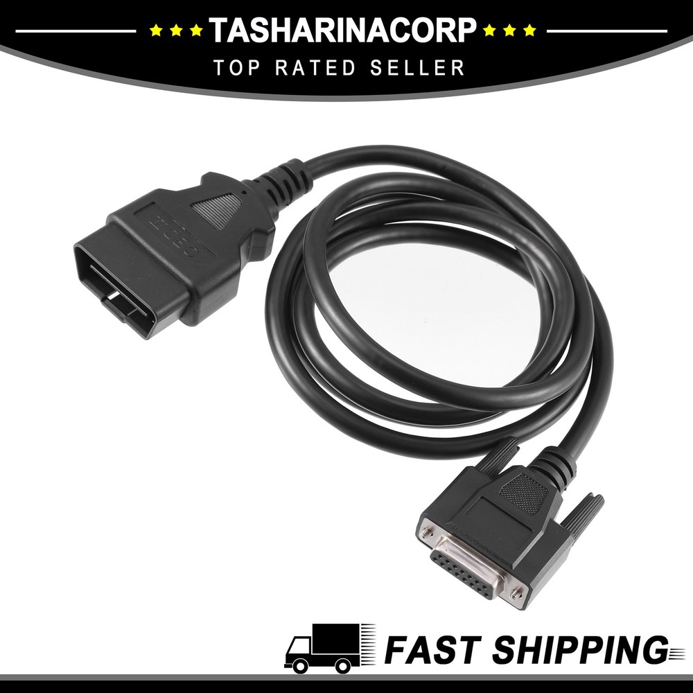 OBDII OBD2 Main Cable Diagnostic Tool Adapter Connector Cable for Launch 1PCS