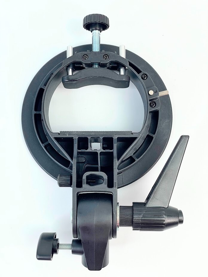 S-Type Flash Speedlite Bracket Bowens Mount Holder For Flash Snoot Softbox