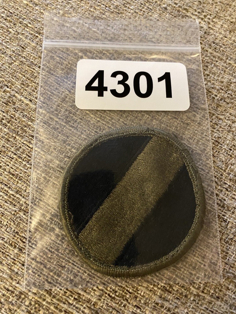 US Army Forces Command Round Subdued Patch FORSCOM INV4301