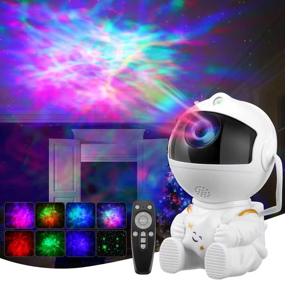 Astronaut Galaxy Star Projector – Nebula Light Projector with Remote Control,...