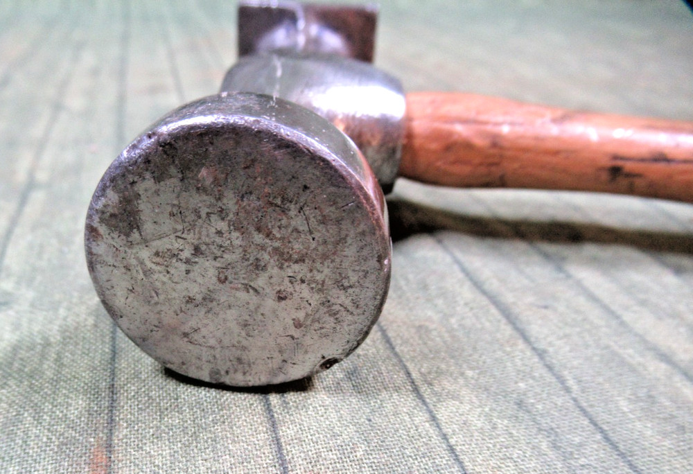 Vintage Unbranded Auto Body Hammer Tool