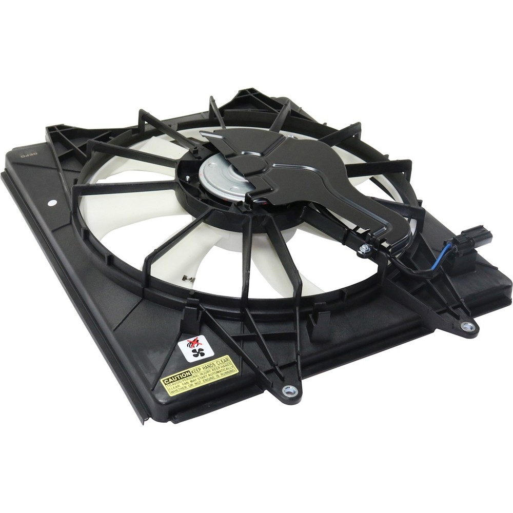 Pair Set of 2 Cooling Fan Assemblies Driver & Passenger Side Left Right