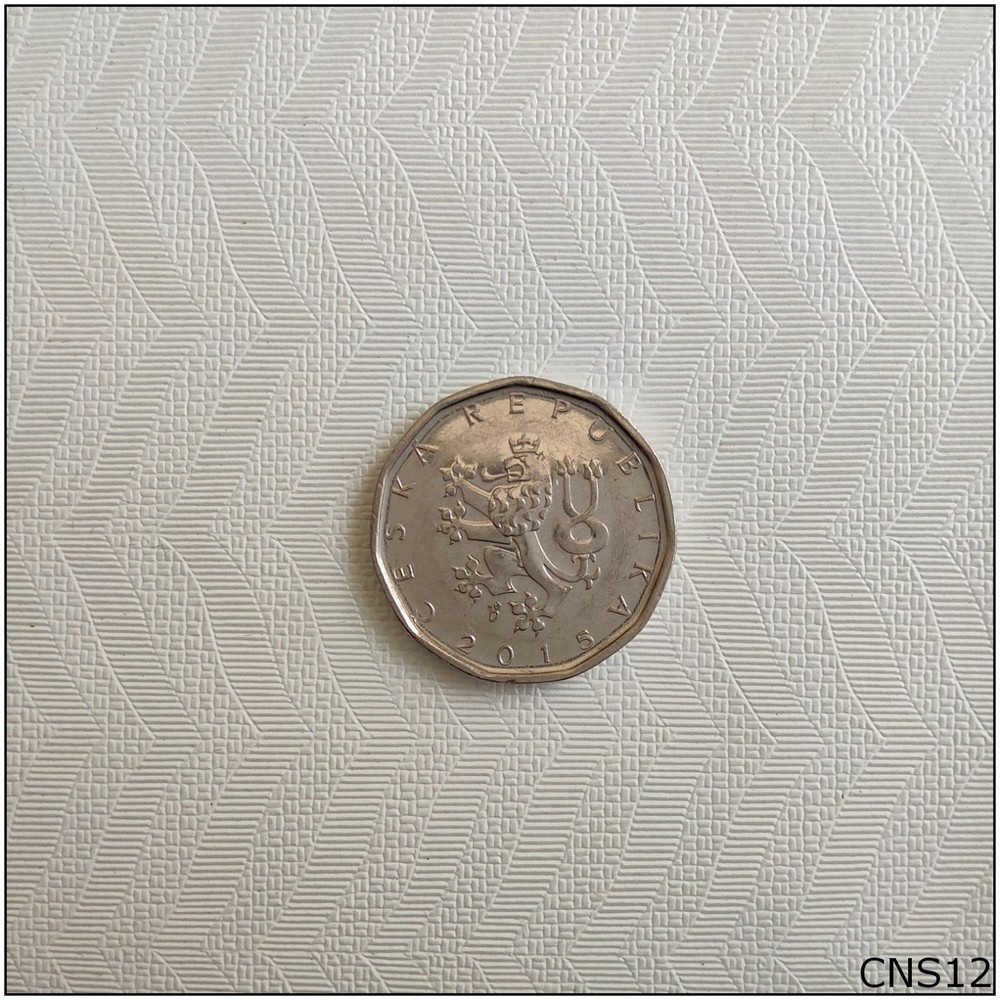 Czech Republic 2 Koruny 2015 Coin (CNS12)
