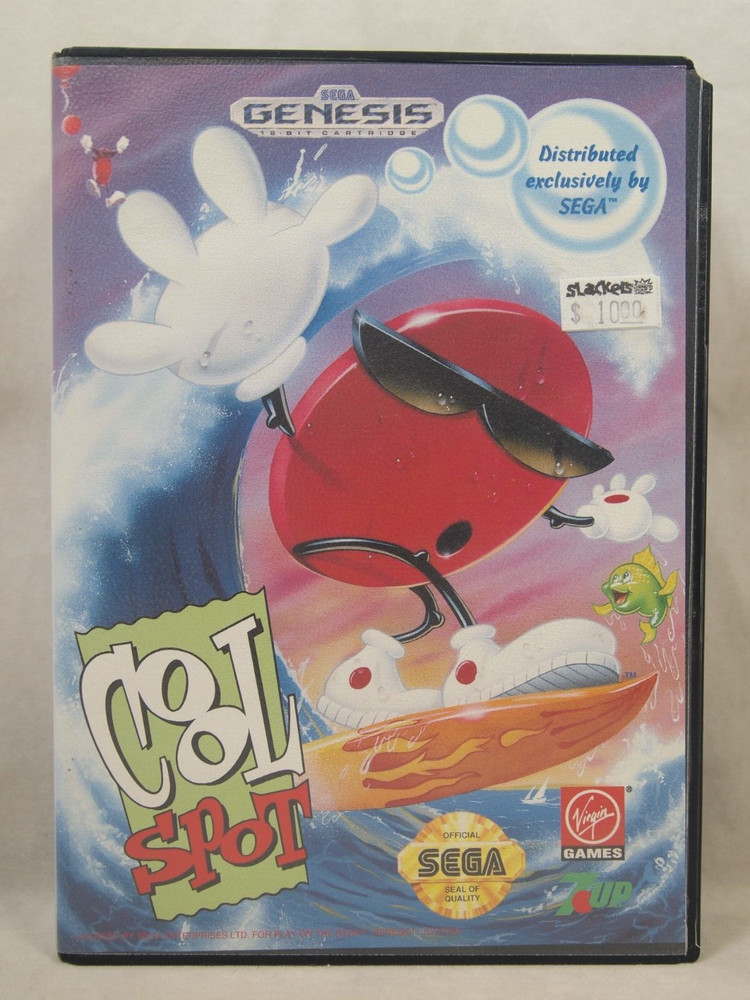 Cool Spot Case (SEGA Genesis) Authentic BOX ONLY