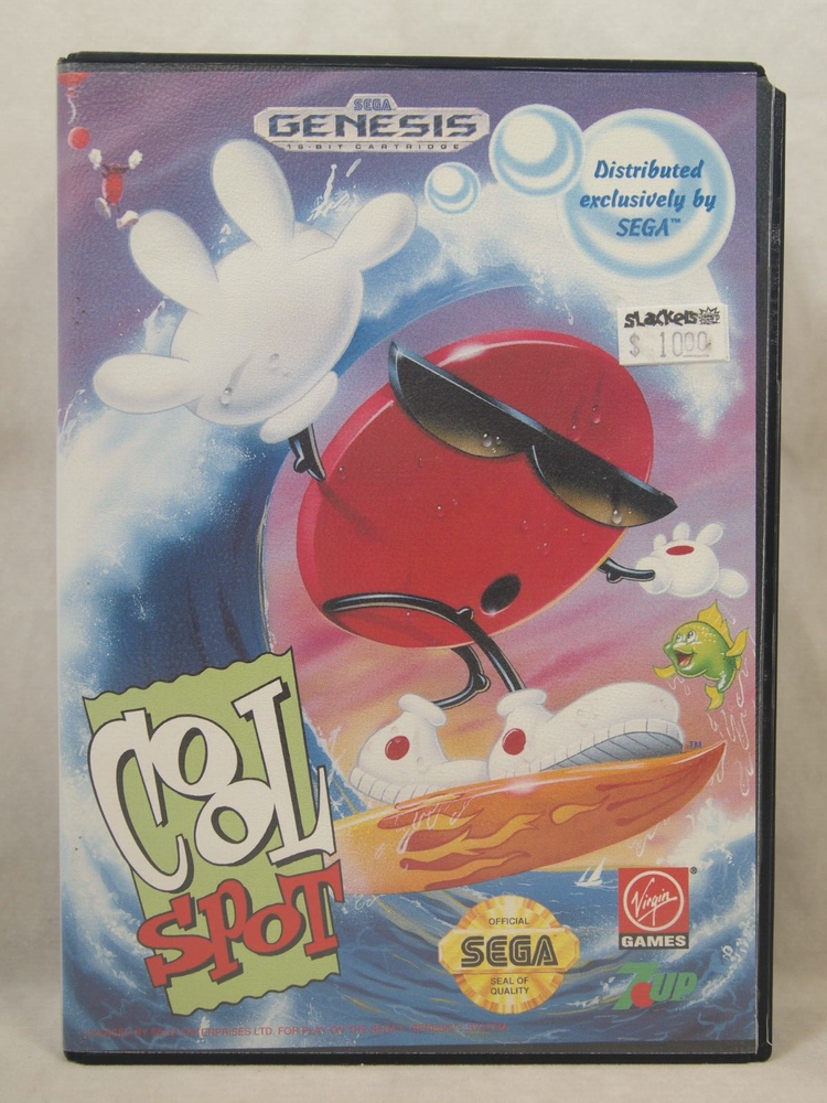 Cool Spot Case (SEGA Genesis) Authentic BOX ONLY