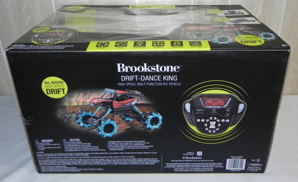 Brookstone Drift-Dance King High Speed Multi-Function R/C Vehicle NEW & SEALED!!