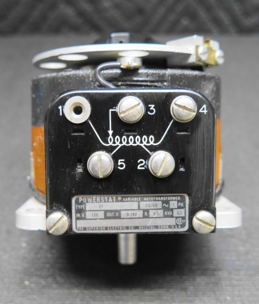 Powerstat 21 Variable Autotransformer 0-140V 5A