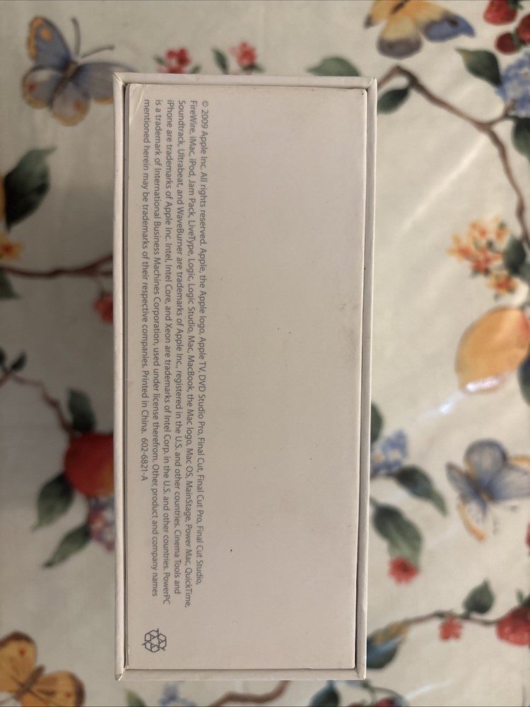 2009 Apple Logic Studio 9 Academic DVD 9 Discs…Includes Serial Key