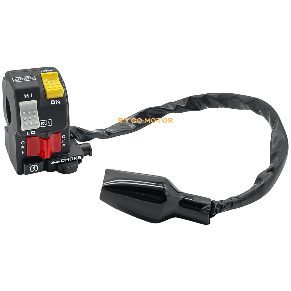 Left Handlebar Switch Start Kill Stop Headlight for Honda ATC250SX 1985-1987