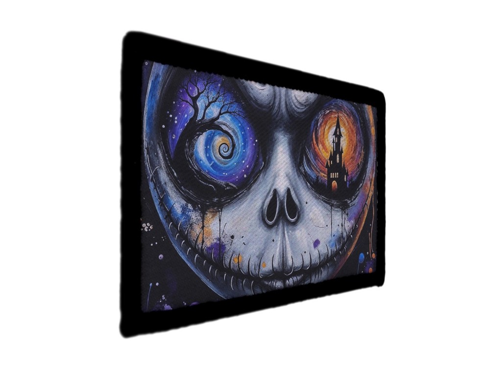 Van Gogh Smoking Skeleton Painting Patch Sew On [sub]