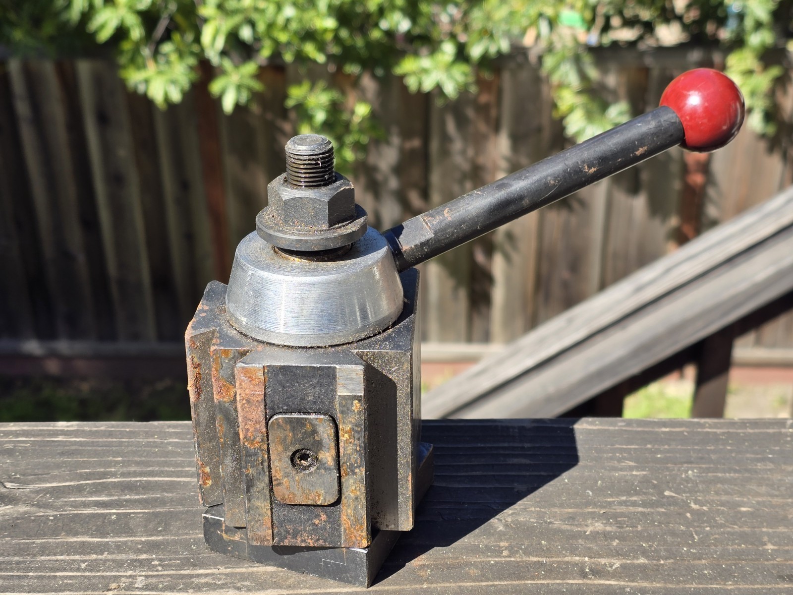 PHASE II Lathe Swing Piston Type Quick Change Tool Post 250-200