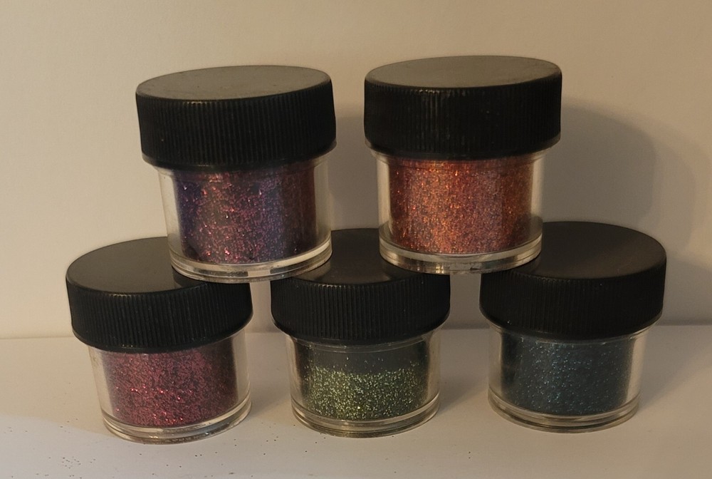 EMBOSSING POWDER - 5 JARS
