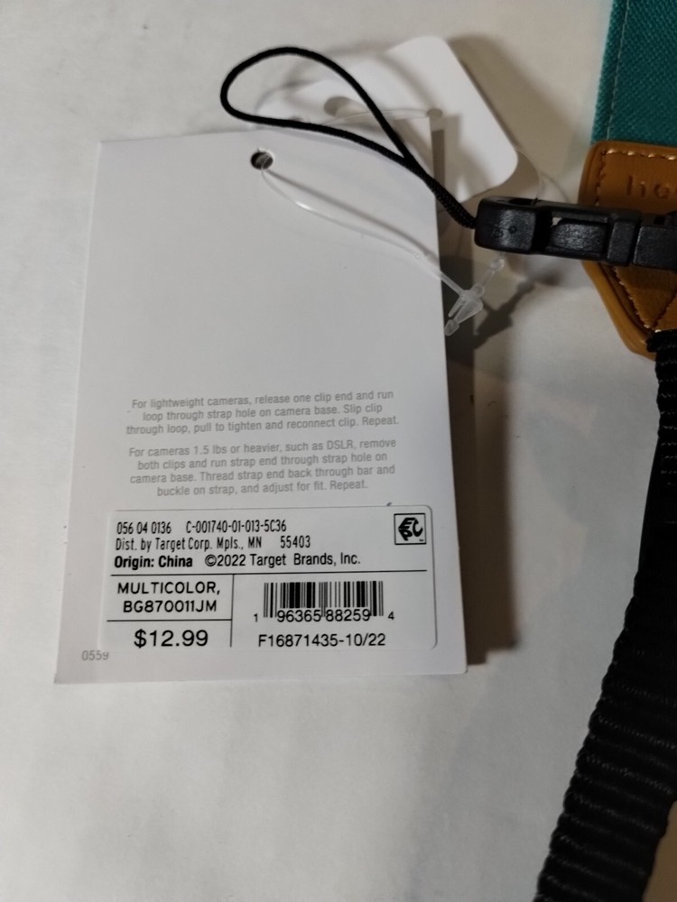 Camera Strap New Heydey Universal Adjustable Camera Strap - Multicolored