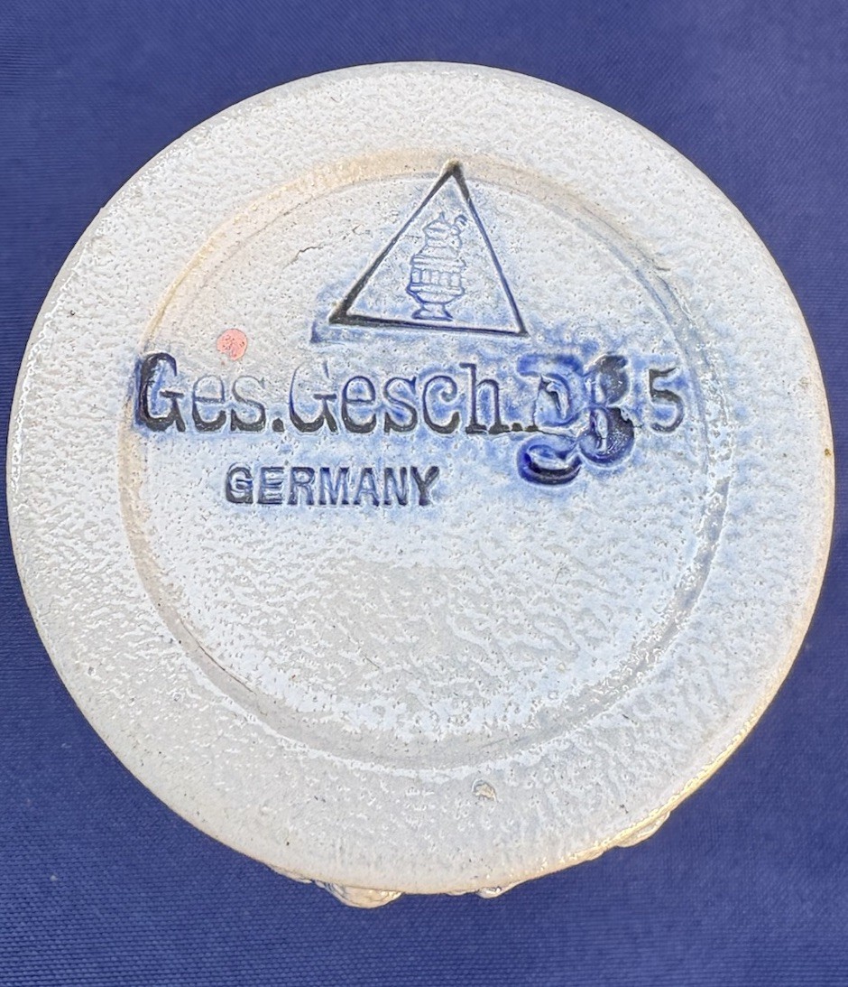 Vintage Stoneware GERZ Pub Stein Cup Mug - Germany