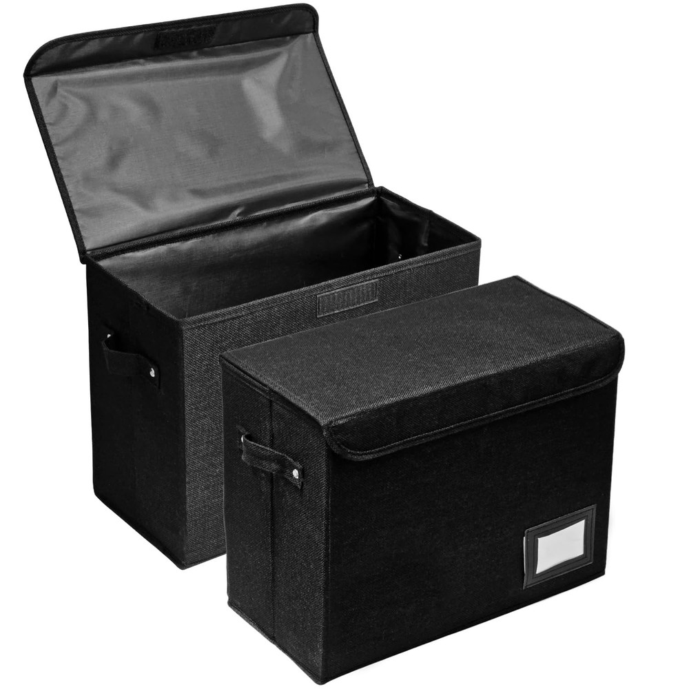 2 Pack Collapsible Comic Book Storage Box 150 Count