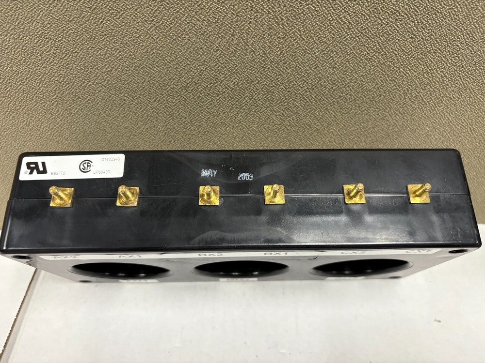 Instrument Transformers E93779 Current Transformer | LP89403 3-Phase CT Block