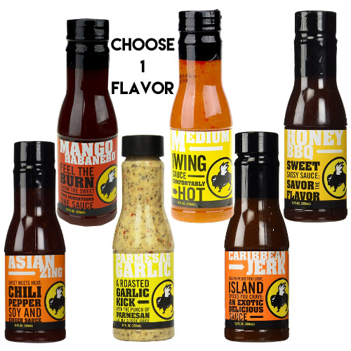 Buffalo Wild Wings Sauce -PICK ONE 12 OZ BOTTLE- 15 flavors *Quantity Discount*