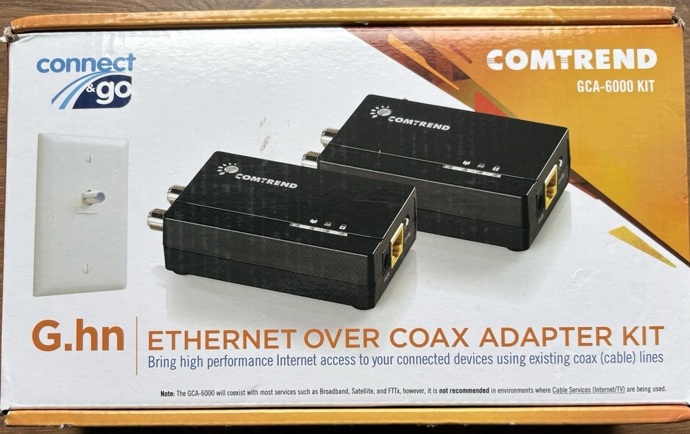 Comtrend Ethernet Over Coax Kit GCA-6000