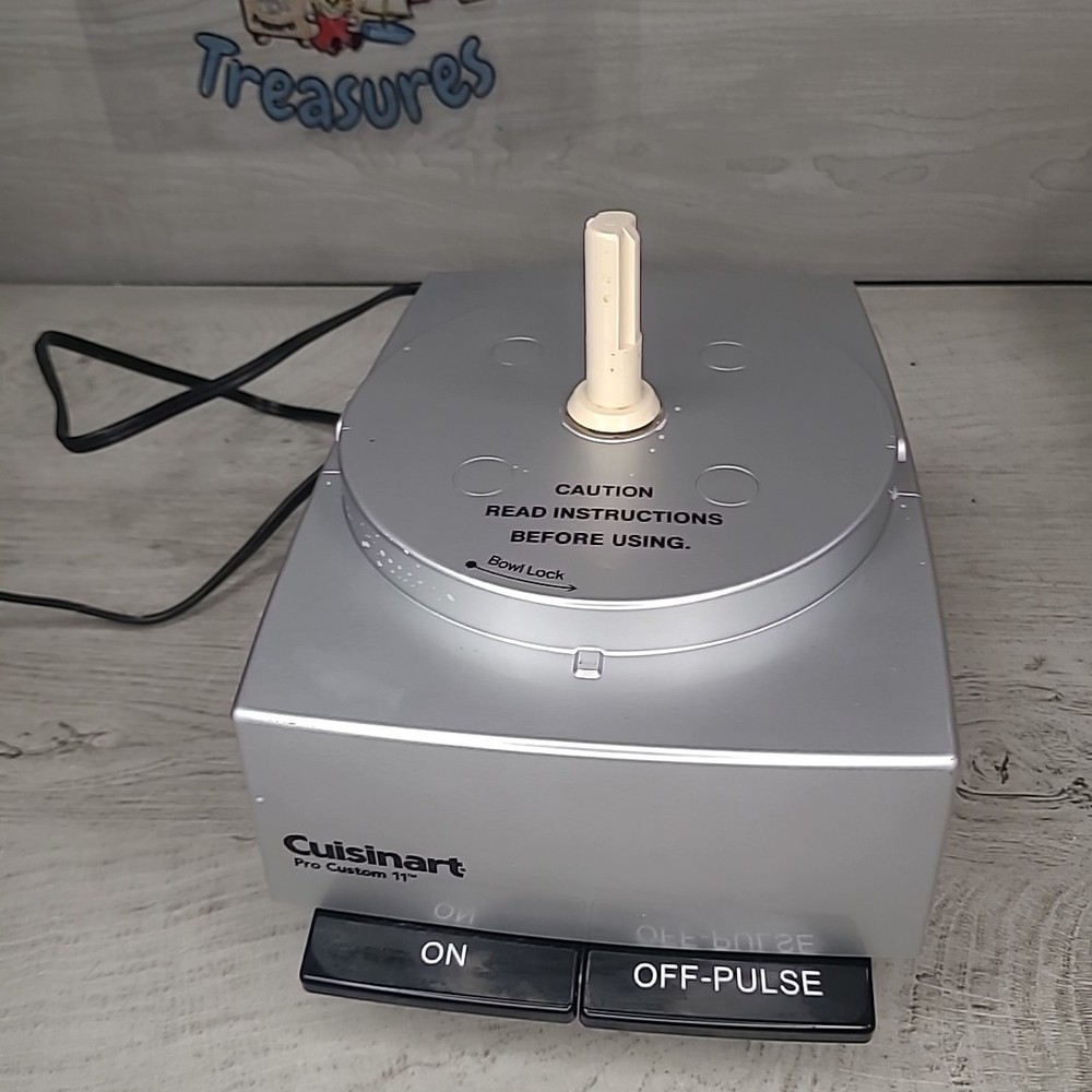 Cuisinart Pro Custom 11 Food Processor Motor Base Replacement Tested Working