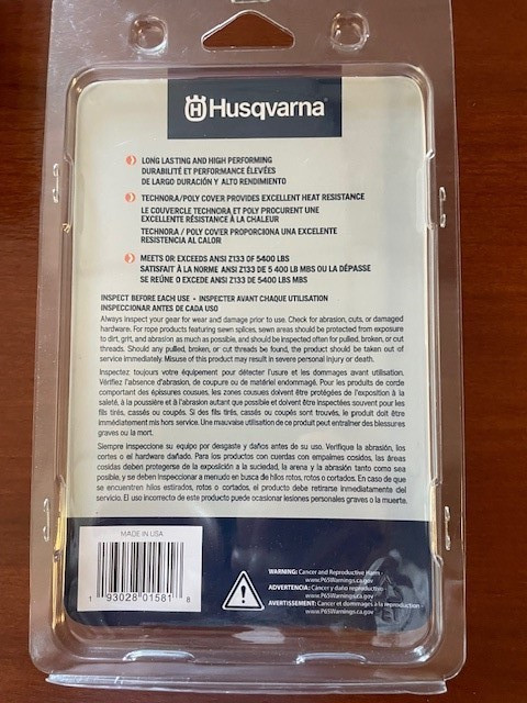 HUSQVARNA Eye & Eye Prusik
