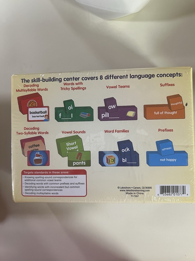 Lakeshore Match & Sort Language Quickies - Gr. 2-3 - Complete Set New