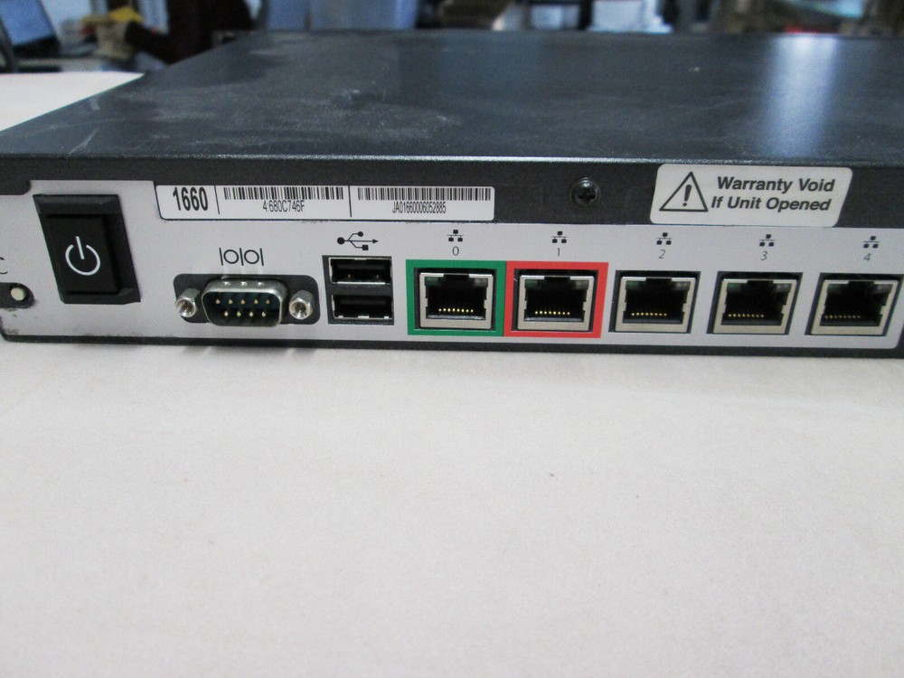 Symantec Gateway Security 1660 Firewall Network Security Rack Mount
