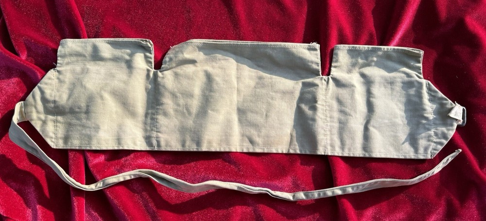 Original WWII "SCHAFFER" SECRET SERVICE Cloth MONEY BELT