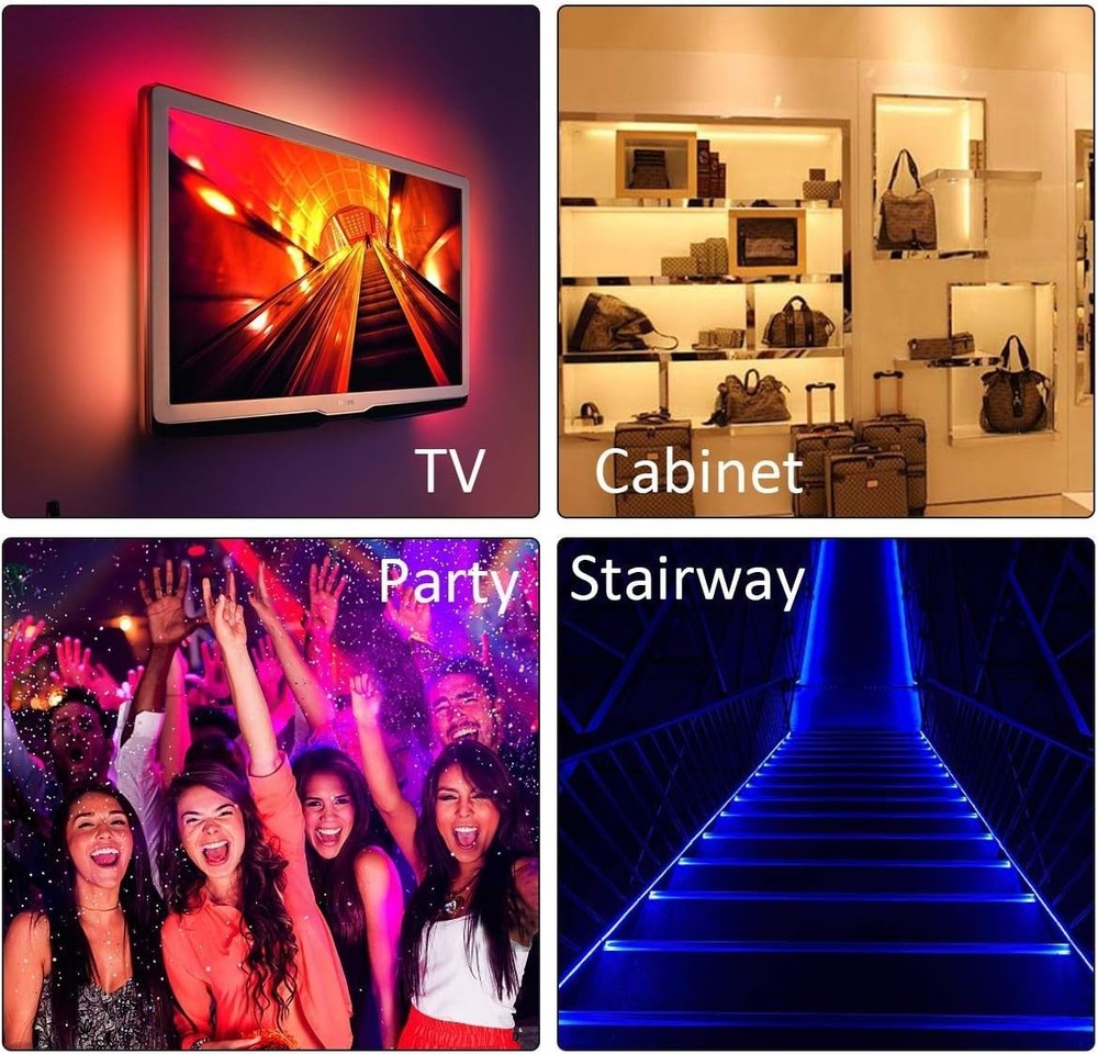 Versatile 44 Key RGB LED Controller Remote - Wireless Dimmer for Light Strips