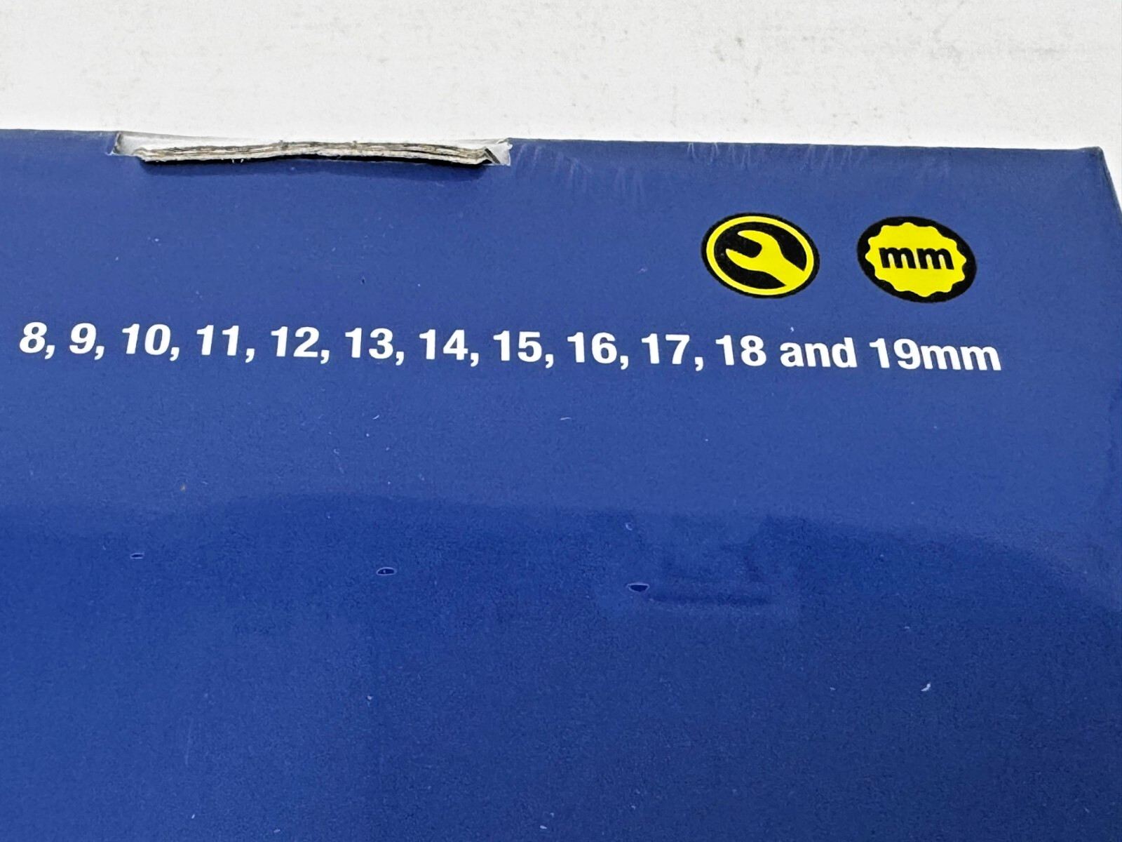 New Blue Point 12Pc 8-19mm Metric Ratcheting Combination Wrench Set BOERM712