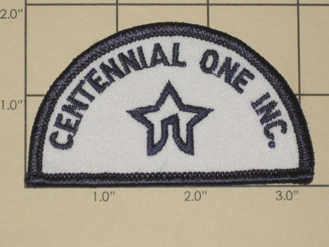 Centennial One Inc. Patch (iron-on)