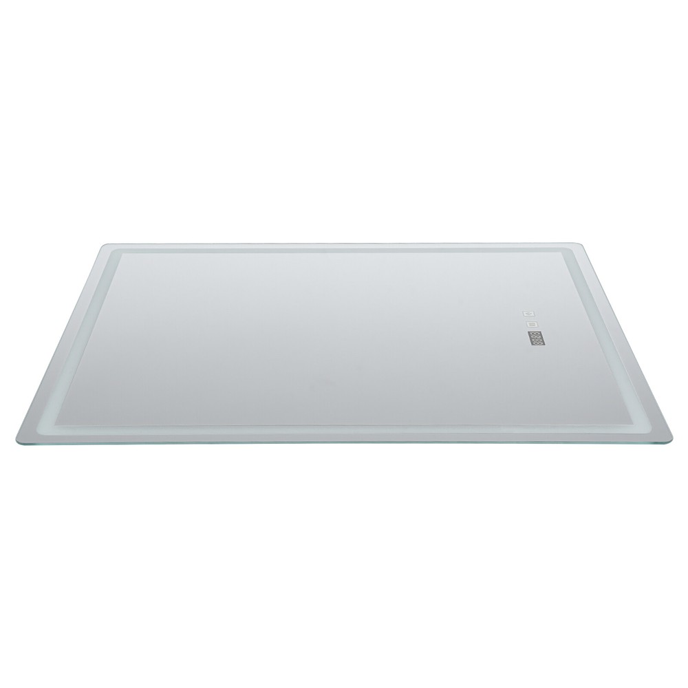 Modern Bathroom Mirror With LED Light Wall Mount Dimmable Mirror Fast Defogging